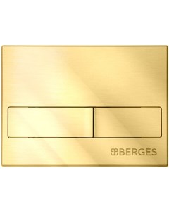 Клавиша смыва Novum L9 040019 Золото глянцевое Berges wasserhaus