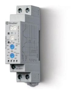 Реле контрольное для 1 фазных сетей пониженное повышенное напряжение настраиваемые диапазо Finder
