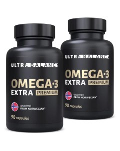 Рыбий жир Омега 3 экстра Omega 3 Premium капсулы 180 шт Ultrabalance