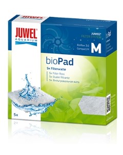 Губка для внутреннего фильтра Bio Pad M для Bioflow 3 0 синтепон 5 шт 100 г Juwel