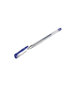 Ручка гелевая 14 1490 синяя 0 7мм корпус прозрачный ст 130мм 10 штук Workmate