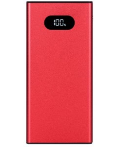 Аккумулятор внешний универсальный PB 268 RD 10000mAh Blaze LCD PD 22 5W red Tfn