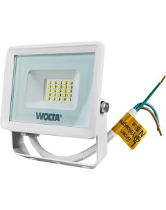 Прожектор светодиодный уличный SMD WFL 20W 08W 20 Вт 5700 К нейтральный белый свет Wolta