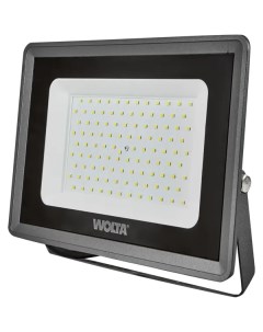 Прожектор светодиодный уличный 100 Вт 5700К IP65 нейтральный белый свет Wolta