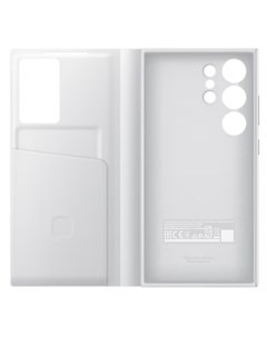 Чехол для Galaxy S24 Ultra Smart View Wallet White EF ZS928CWEGRU Samsung
