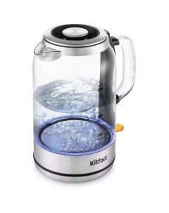 Чайник электрический КТ 6193 2200Вт прозрачный Kitfort