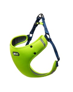 Шлейка мягкая Walk Mood Harness для собак XL Зеленый Joyser