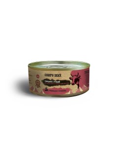 Country snack консервы для щенков и собак всех пород Говядина и рубец 100 г Country snaсk