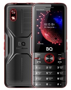 Телефон 2842 Disco Boom Black Red Bq