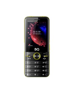Телефон 2842 Disco Boom Black Yellow Bq