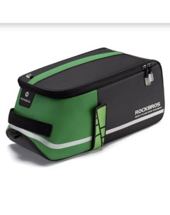 Сумка на багажник с зеленой вставкой RB_30140019001 Rockbros