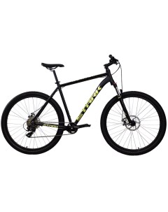 Велосипед горный Hunter 29 2 D 29 черный зеленый неон 2024 HQ 0014303 Stark
