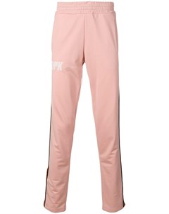 Paura спортивные брюки с полосками l розовый Paura