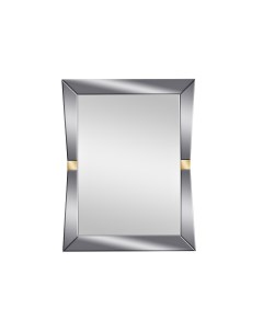Зеркало прямоугольное с золотыми вставками Garda decor