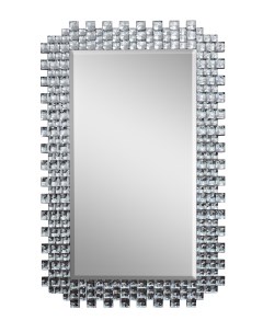 Зеркало прямоугольное с зеркальными вставками Garda decor
