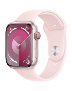 Смарт часы Watch Series 9 A2980 45 мм розовый Sport Loop светло розовый MR9J3ZP A Apple