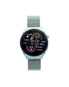 Смарт часы GT8 MAX 2 ремешка серебристый серый ИПДВ0112 Frbby