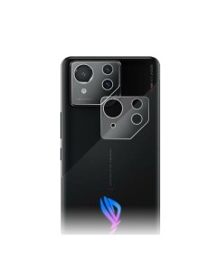 Стекло защитное гибридное для камеры Asus ROG Phone 8 2шт Krutoff