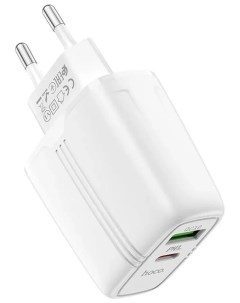 Сетевое зарядное устройство Hoco N11 Powerful USB Type C 3А QC3 0 PD без кабеля белый Nobrand