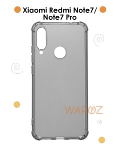 Чехол на Xiaomi Redmi Note 7 7 Pro силиконовый прозрачный Waroz
