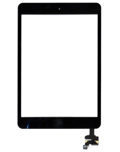 Сенсорное стекло тачскрин для Apple iPad Mini A1432 A1454 A1455 черное с контроллером Оем