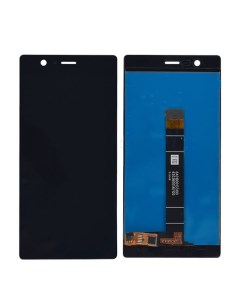 Дисплей с тачскрином для Nokia 7 TA 1041 черный Оем
