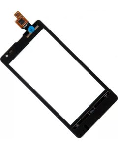 Сенсорное стекло тачскрин для Nokia 435 черный Оем