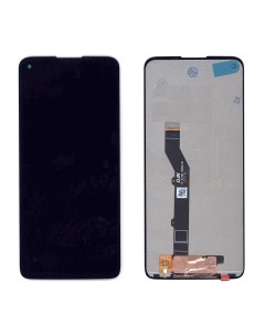 Дисплей с тачскрином для Motorola G9 Plus черный Оем