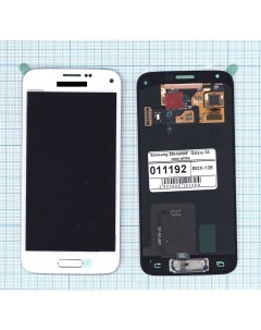 Дисплей с тачскрином для Samsung Galaxy S5 mini SM G800F SM G800H белый Оем