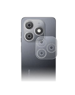 Стекло защитное гибридное МАТОВОЕ для блока камер TECNO Spark 20 2 шт Krutoff