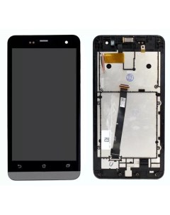 Дисплей с тачскрином для Asus ZenFone 5 A500KL A501CG черный с рамкой Оем