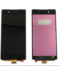 Дисплей с тачскрином для Sony E6553 Z3 черный Оем