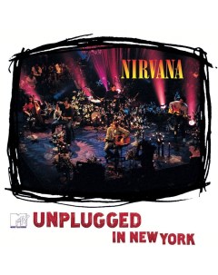Nirvana MTV Unplugged In New York Live LP Geffen records