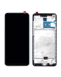 Дисплей с тачскрином для Samsung Galaxy A21S SM A217F TFT черный с рамкой Оем