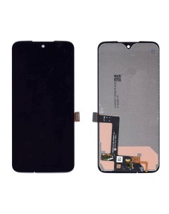 Дисплей с тачскрином для Motorola G7 черный Оем