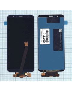 Дисплей с тачскрином для Huawei Honor 7X синий Оем