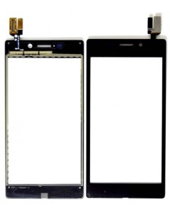 Сенсорное стекло тачскрин для Sony D2403 M2 Aqua черный Оем