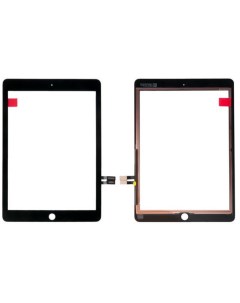 Сенсорное стекло тачскрин для Apple iPad 9 7 2018 черное Оем