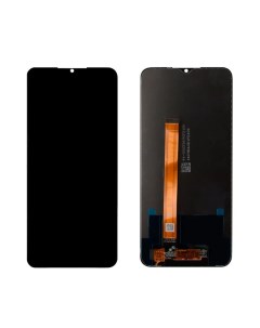 Дисплей с тачскрином для Realme C25s черный Оем