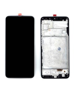Дисплей с тачскрином для Samsung Galaxy A22 SM A225F INCELL TFT черный с рамкой Оем