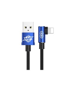Кабель MVP Elbow Type Cable USB For IP 2A 1м синий Baseus