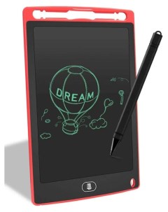 Графический планшет для рисования с LCD экраном 12 красный 00665 Nobrand