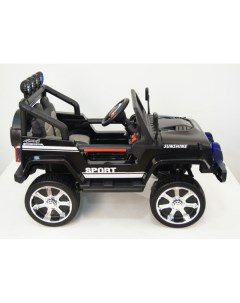 Детский электромобиль T008TT 4WD черный Nobrand