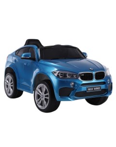Детский электромобиль BMW X6M JJ2199 синий глянец Rivertoys