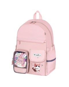 Рюкзак школьный Pastel Anime kitten 272065 для девочки в школу для подростков Brauberg