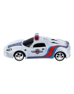 Машинка Ночной патруль полиция инерционная белая Игроленд