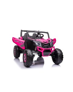Детский электромобиль H555HH розовый Rivertoys