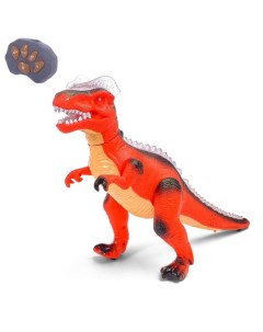 Динозавр радиоуправляемый T Rex световые и звуковые эффекты работает от батареек цвет Jia qi