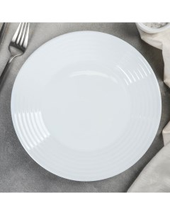 Тарелка плоская Harena Asean d 23 см цвет белый Luminarc