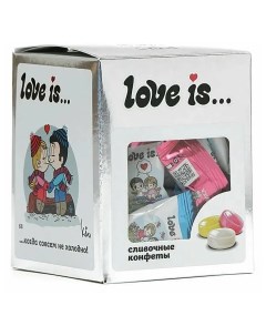 Жевательные конфеты Серебро 105 г Love is